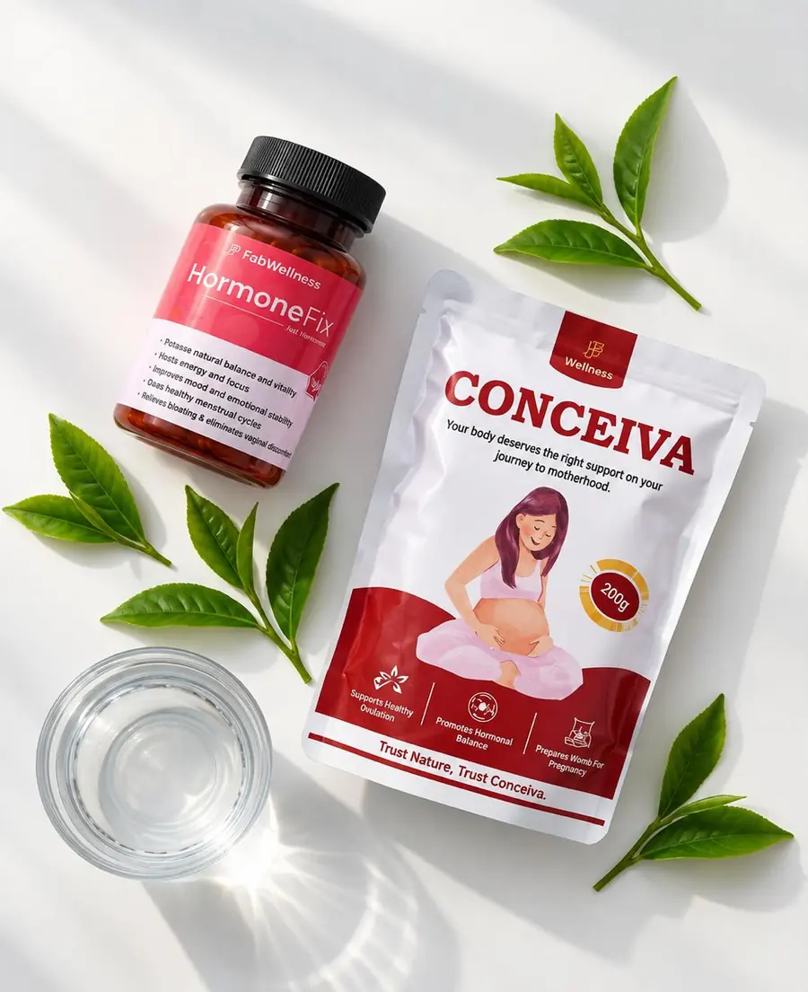 Hormonefix and Conceiva Fertility Combo product image